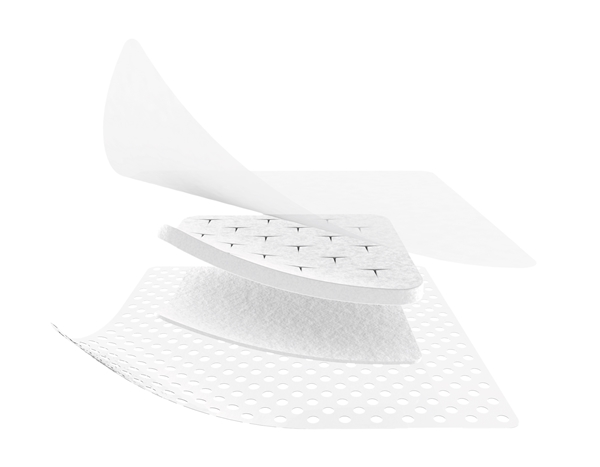 evercare®Silicone Post-Op dressing, 9x10cm, 10 kpl - evercare® - 2