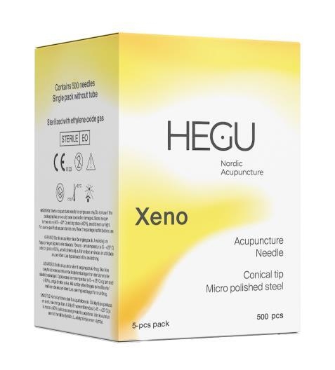 Akupunktioneula Hegu Xeno, 0,25x30mm ilman hylsyä 500KPL