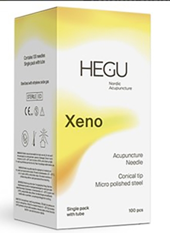 Akupunktioneula Hegu Xeno, 0,25 x 30 mm hylsyllä 100KPL - 1