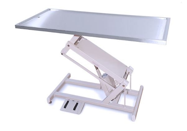 Tutkimuspöytä ECO VET pyörät, rst-taso,säätö 54-100cm