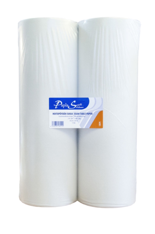 Hoitopöytäkreppi luonnonvalk., 50cmx200m 2kpl/sk