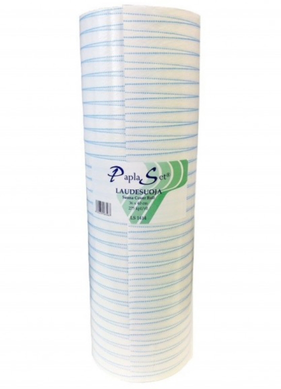 Laudesuoja rullassa, kreppi PE 36x40cm 550KPL
