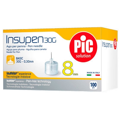 Insuliinikynäneula Insupen, Original 30Gx8mm 100KPL