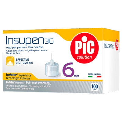 Insuliinikynäneula Insupen, Original 31Gx6mm 100KPL
