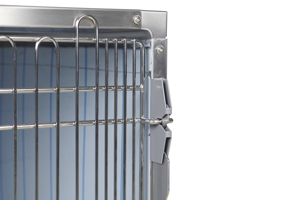 Heräämöhäkki yhdistelmä 2 x 3. Jaettavilla häkeillä eli 3-5 potilaalle, sis jakolevyt - 3