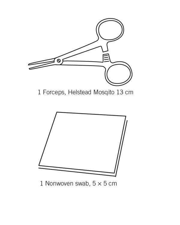 Peang H. Mosqito, 13 cm , Ster,kertakäyttöiset, 100 KPL - evercare® Medikit