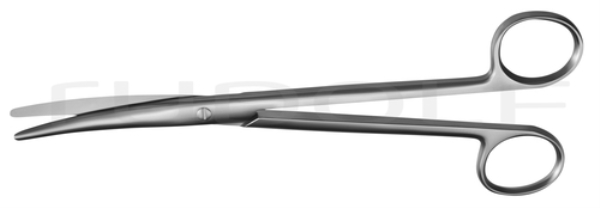 Sakset Mayo-Stille käyrät 19cm, 1 kpl, ty/ty