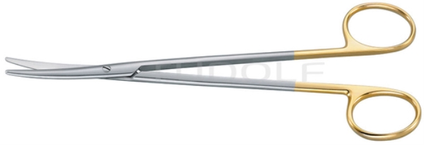 Sakset Metzenbaum käyrät, 18cm kovametalli