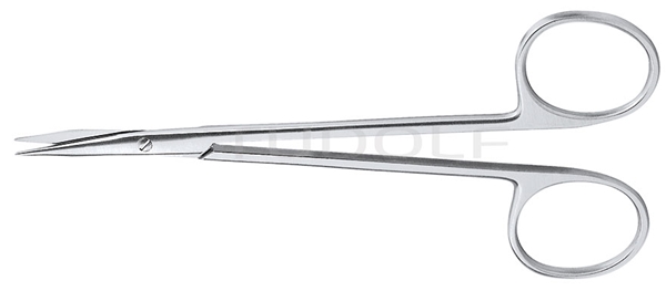 Dissektiosakset, Jameson-Werber malliset. Monikäyttöiset., sis. Sarjanumeron, käyrä 15 cm - 1