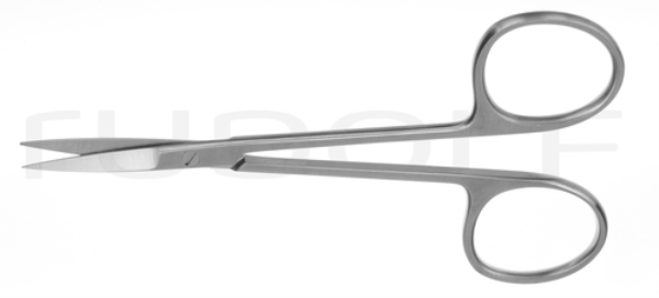 Sakset suorat te/te 10cm, erittäin litteät