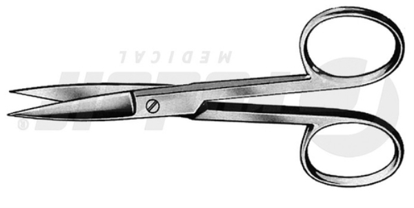 Kynsisakset, suorat 9cm, te/te, 1 kpl