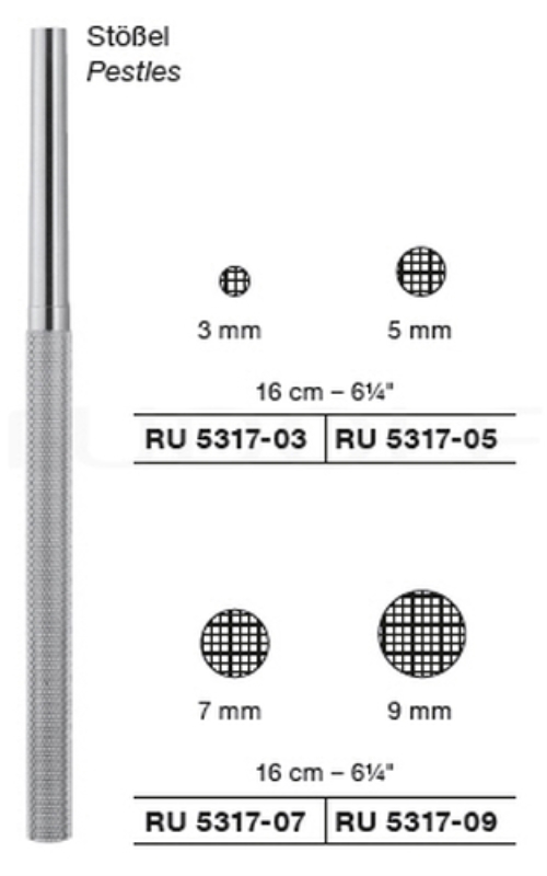 Pultti 5mm, Halk 5 MM, 16 CM