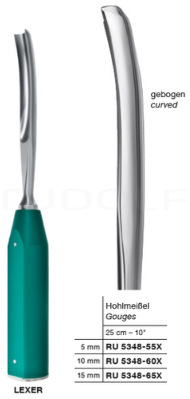 Puuvartinen taltta nro 15, 25cm