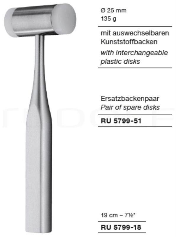 Vasara vaihtopäät, muovia pari