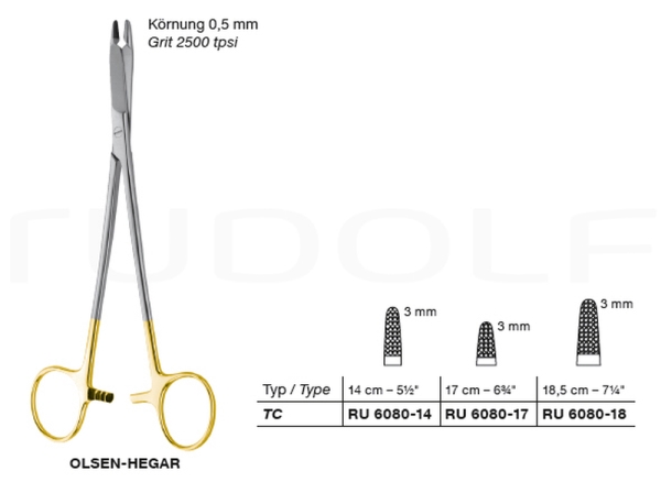 Neulankuljetin Olsen-Hegar, 14cm, TC
