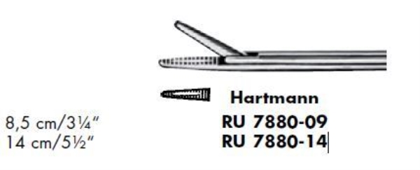 Korvapihti Hartmann 14cm, työskentelypituus 6 cm