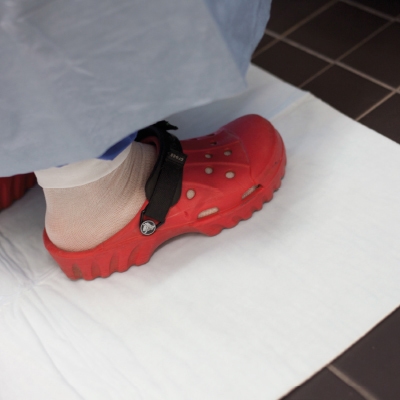 Lattiaimumatto ClinMat200, 90x76 cm 35KPL - Tenovo