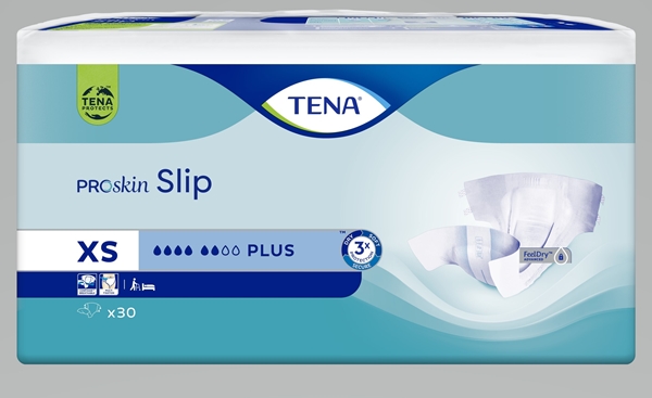 Teippisuoja Tena Slip Plus, XS (49-74 cm) 90KPL - Tena - 2