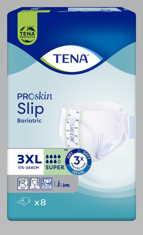 Teippisuoja Tena Slip Super, XL (3X28KPL)  84KPL - Tena - 2
