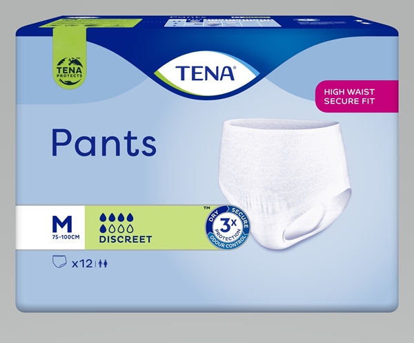 Inkohousut Tena Pants, M Discreet 96KPL - Tena - 2