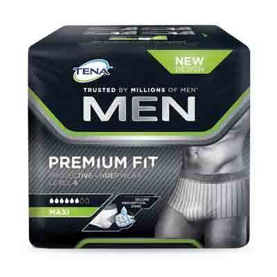 Inkohousut Tena Men Premium F
, Level 4 M (4x12kpl) 48KPL - Tena