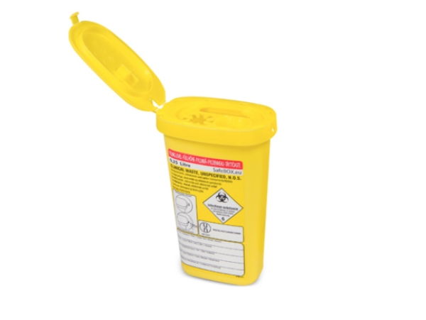 Riskijäteastia 0,25L, SafeBOX mini 1 KPL