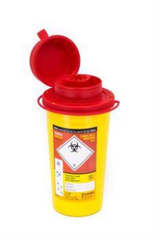 Riskijäteastia 0,5L, SafeBOX mini 1 KPL