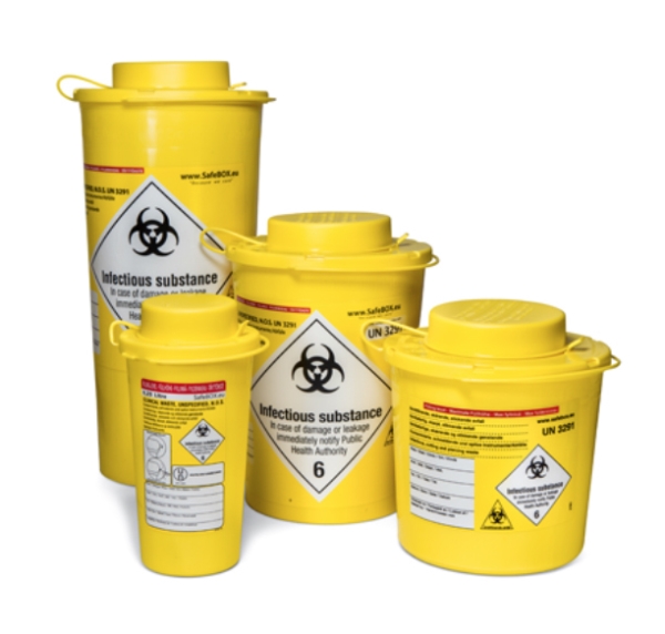 Riskijäteastia 3,5L, SafeBOX vital 1 KPL