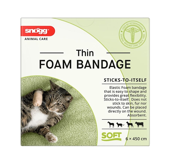 Snögg ohut vaahtoside, 6cmx4,5m 1kpl