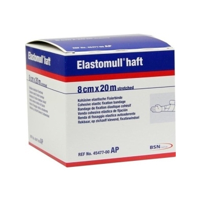 Harsosidos ElastomullHaft elas, 8cmx20m kiin 1KPL - Elastomull