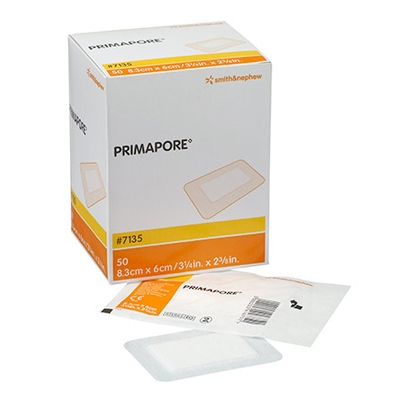 Haavatyyny Primapore kuituk, 10x8cm kiin ster 20KPL