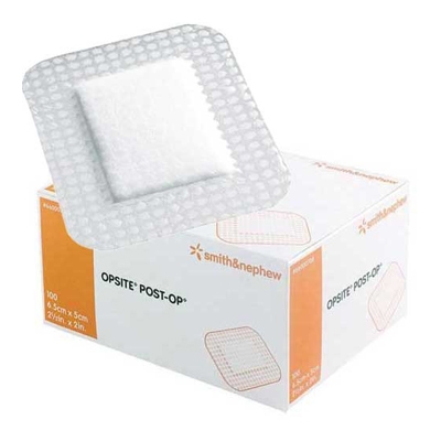 Haavatyyny Opsite Post-Op, 6,5x5cm kiin ster 100KPL - Opsite