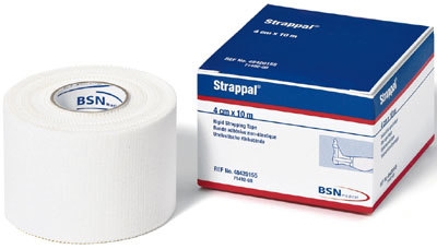 Urheiluteippi Strappal 10mx4cm, 24KPL/LTK lateksiton sinkkioks