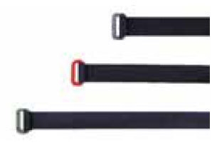 Delta-Solo Cast Straps, vihreä 60cm kiin.nauhat 20kpl - Solo