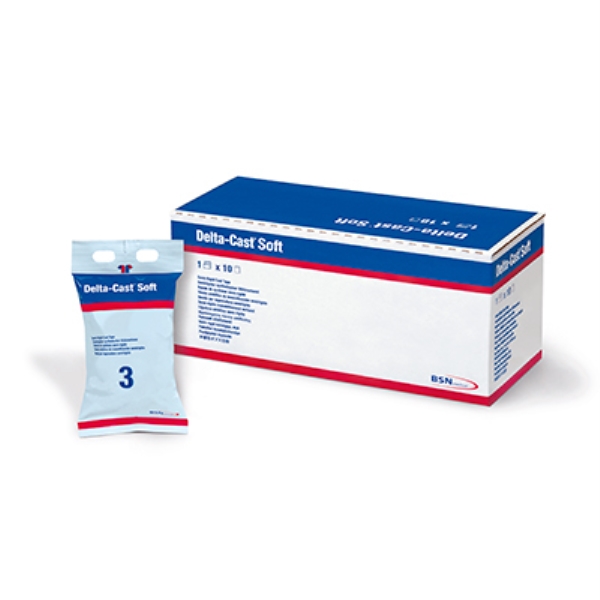 Kipsisidos Delta-Cast Soft, 5cmx3,6m musta 10KPL