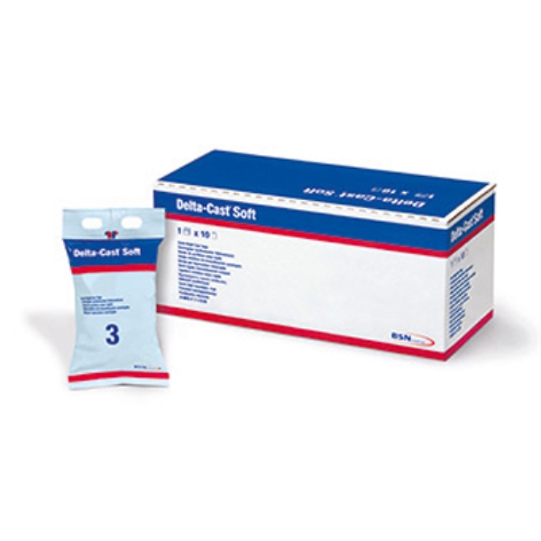 Kipsiside Delta-Cast Soft, 7,5cmx3,6m Pinkki 10KPL