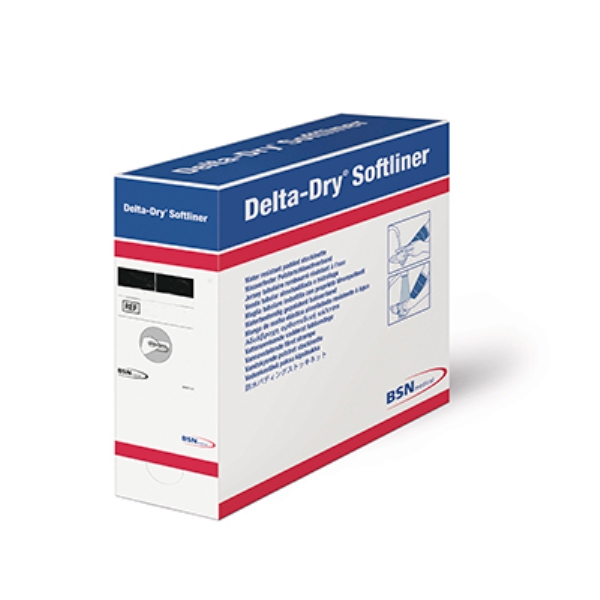 Kipsinalussukka Delta-Dry, 2,5cmx10m Softliner1KPL