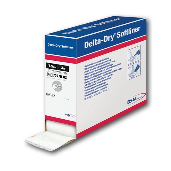 Kipsinalussukka Delta-Dry, 12,5cmx10m Softliner1KPL