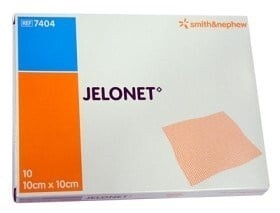 Haavaverkko Jelonet palovamma, 10x10cm ster 10KPL - Jelonet - 1