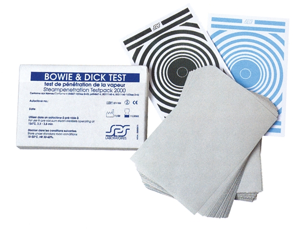 Tyhjiötestipakkaus Bowie Dick, Mini Control Pack 30KPL