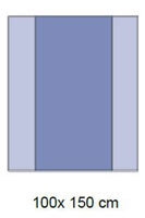 Suojaliina evercare instr pöyt, 100x150cm steriili 72 KPL - evercare®
