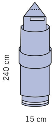 Kameraputken suoja evercare®, 15x240cm steriili 120KPL - evercare®