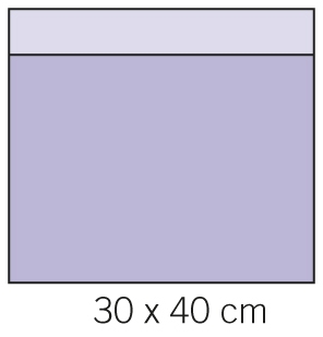 Nesteenkeräyspussi evercare®, 30x40 cm steriili 55KPL - evercare®