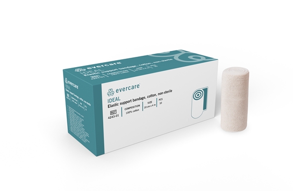 Tukisidos evercare® joustava, 10cmx4m ston 10KPL - evercare® - 1