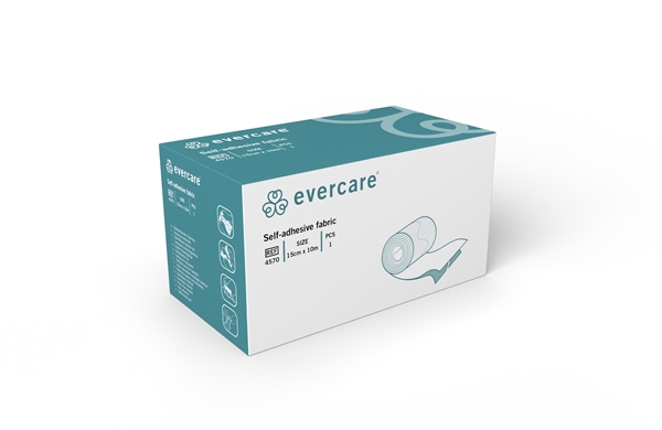 Kiinnitysside evercare®, 15cmx10m kuitukangas ston1KPL - evercare® - 2