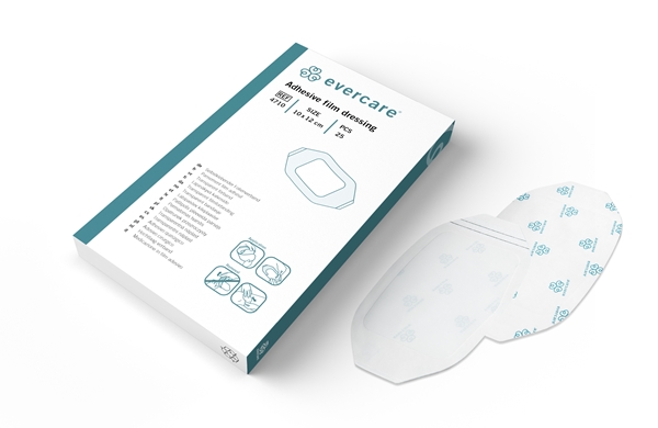 Kalvoside evercare® läpinäkyvä, 10x12cm ster 100KPL (4x25) - evercare® - 1