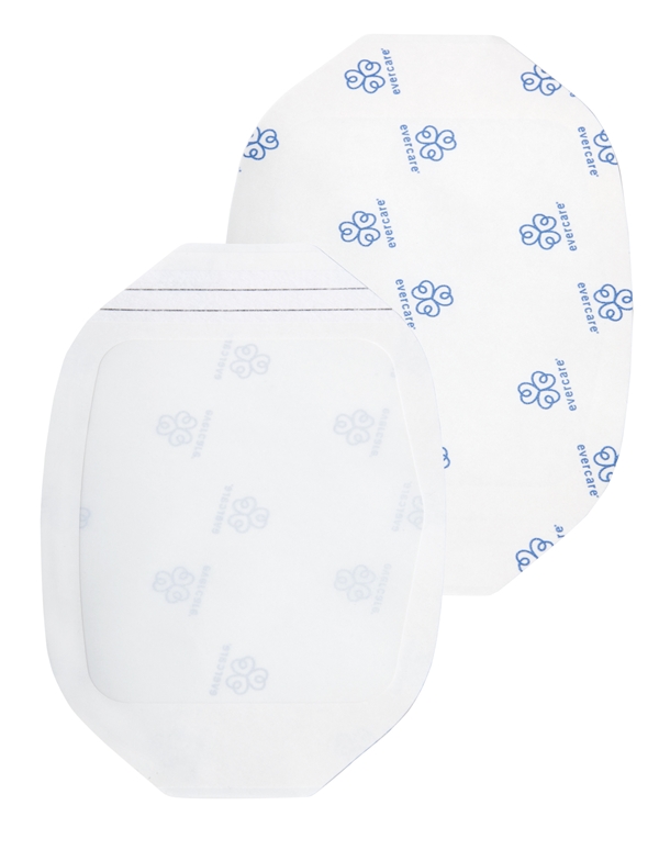 Kalvoside evercare® läpinäkyvä, 10x25cm ster 100KPL (4x25) - evercare® - 2