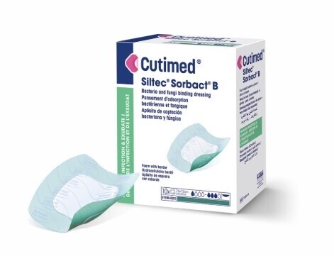 Cutimed Siltec Sorbact® B, Sacrum 23x23cm 5 kpl - 1