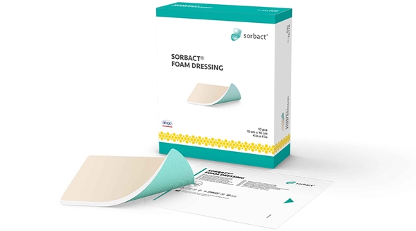 Sorbact® Foam Dressing , Ø4,5cm vaahtosidos40kpl(4X10)  - 1