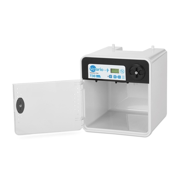 ICU-häkki T30 pienille nisäkkäille, linnuille ja vastasyntyneille. Nopeampaan ja turvallisempaan toipumiseen, Lämmitys ja kostustusastia - 2